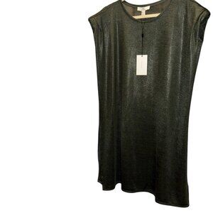 Halston NEW NWT Forest green dolman sleeve tunic top XL